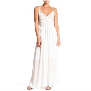 NWT West Kei Gauze White Maxi Dress Beach Summer